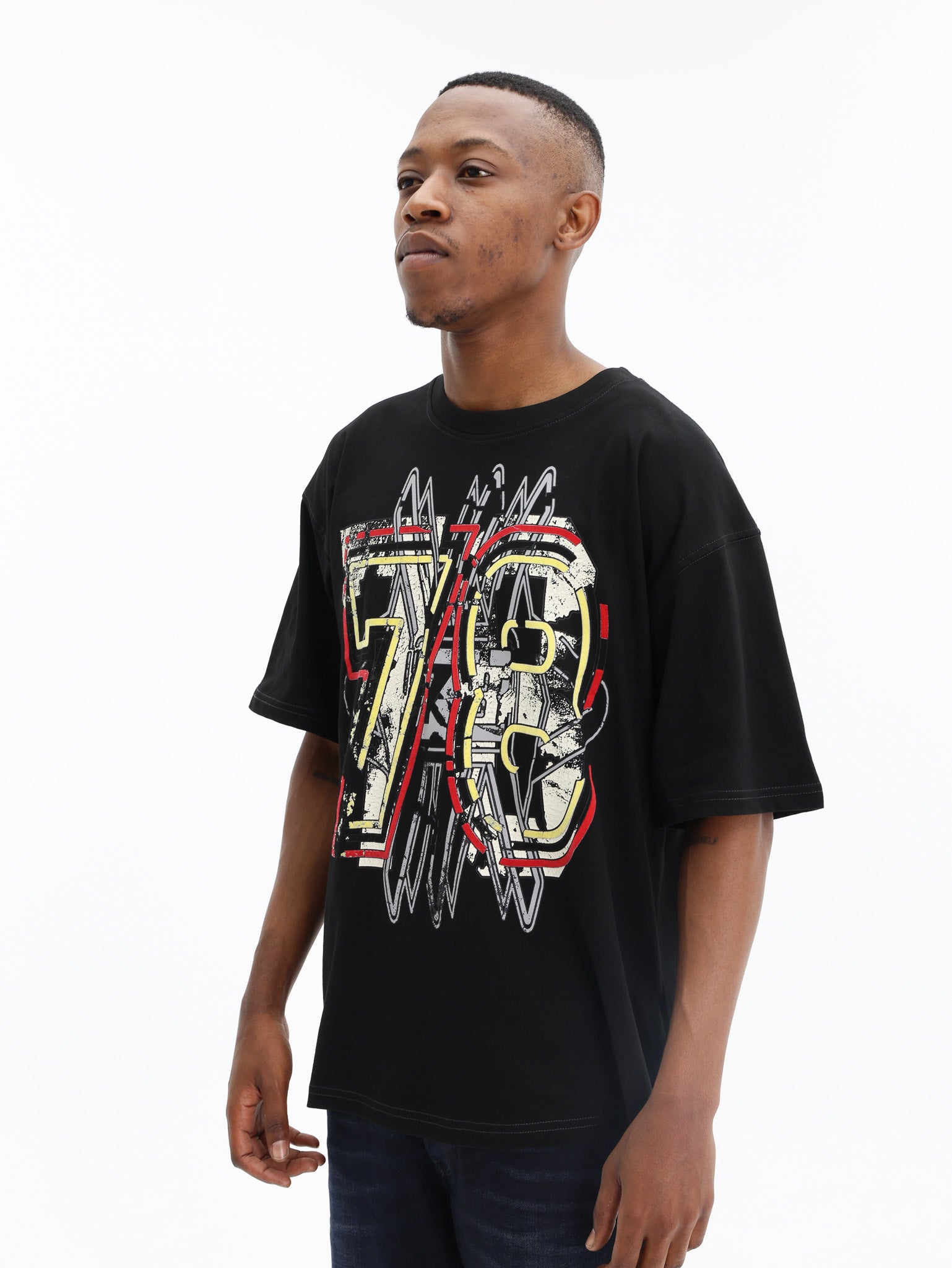 Diesel T-Shirt Relaxed Black